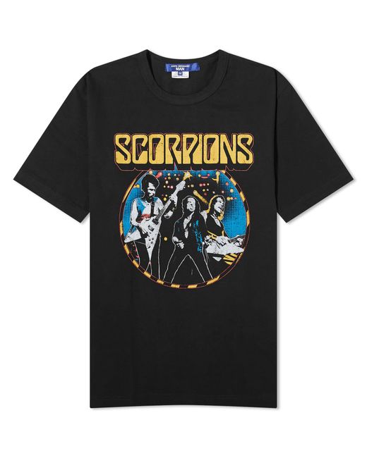 Junya Watanabe Black Junya Watanabe Scorpions Print T-Shirt for men