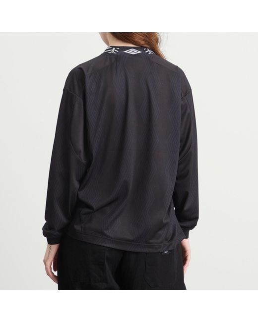 Toga Black Toga X Umbro Game Shirt Long Sleeve