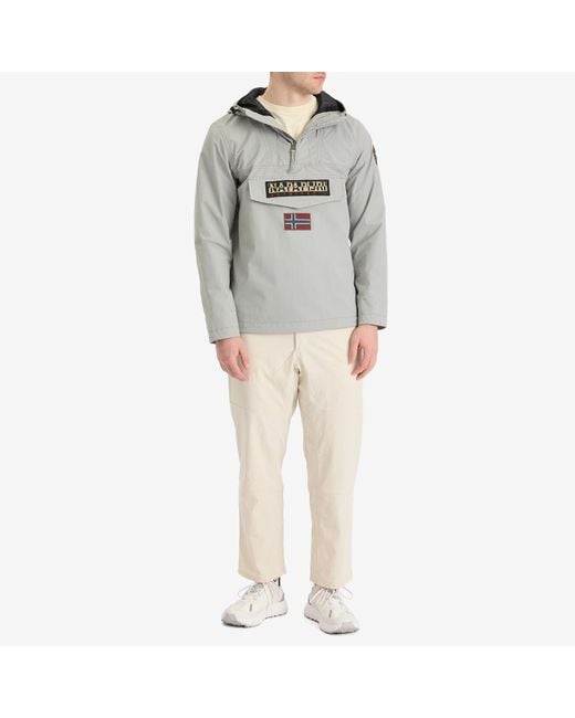 Napapijri Gray Rainforest Jacket for men