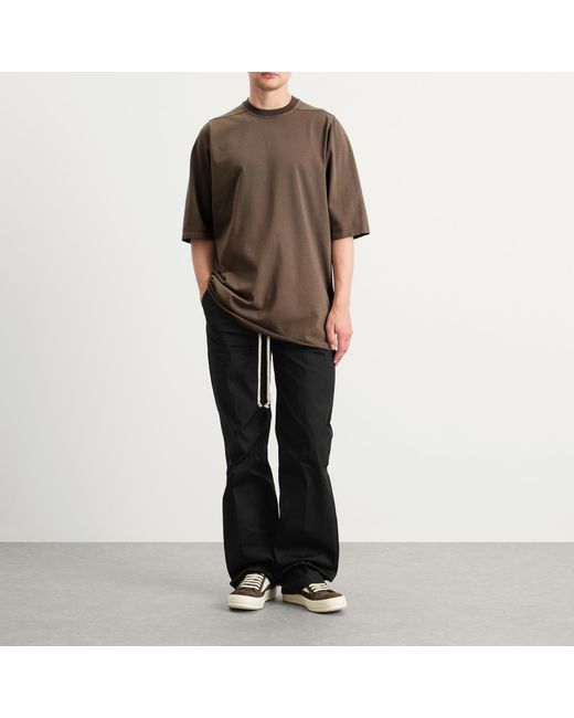 Rick Owens Brown Jumbo T-Shirt for men