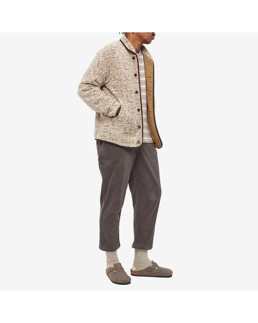 Wax London Brown Kurt Penn Cord Pant for men