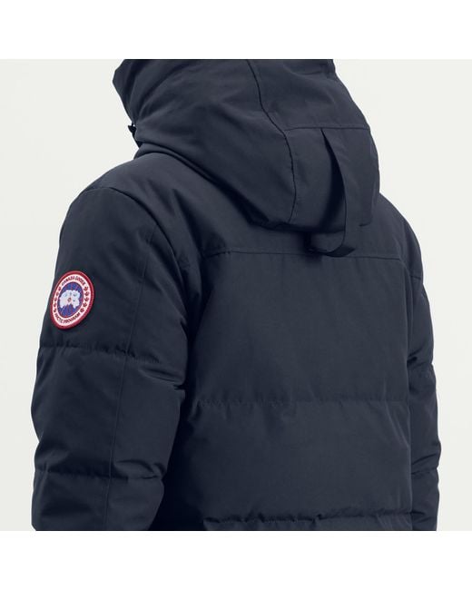 Canada Goose Blue Macmillan Parka Jacket Classic Disc for men