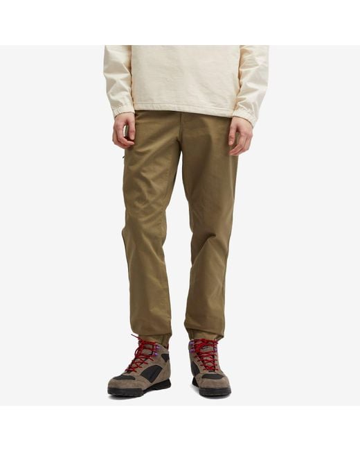 Patagonia Green Twill Traveller Pants for men