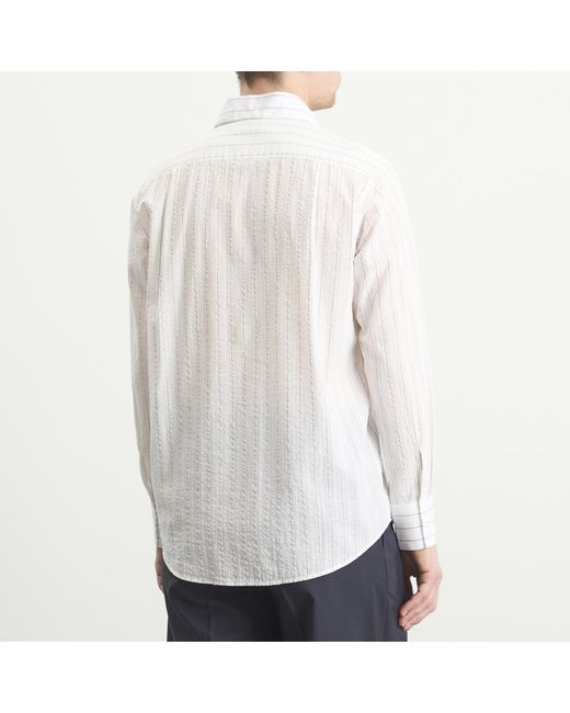 Carter Young White Business Shirt for men