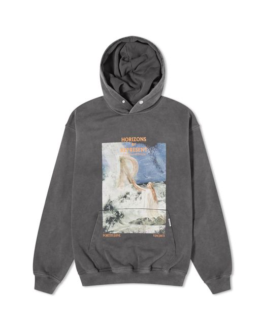 Represent Gray Higher Truth Hoodie for men