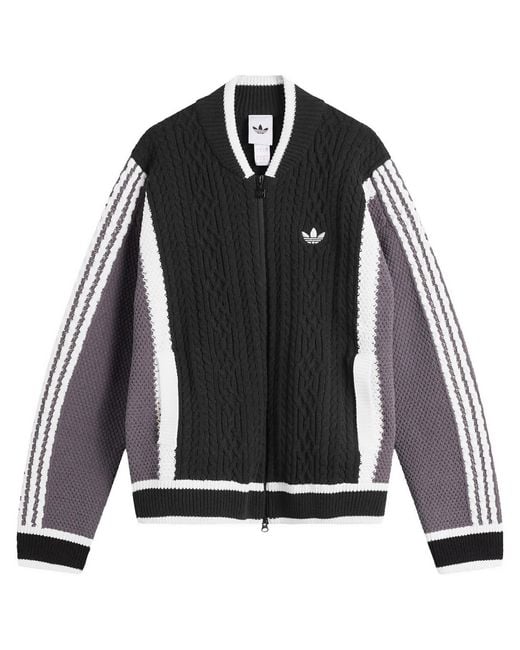 Adidas Black Wicons Cardigan for men