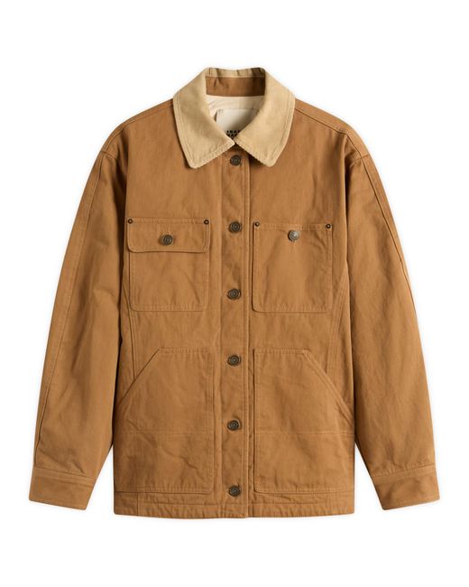 Isabel Marant Brown Ninon Workwear Jacket