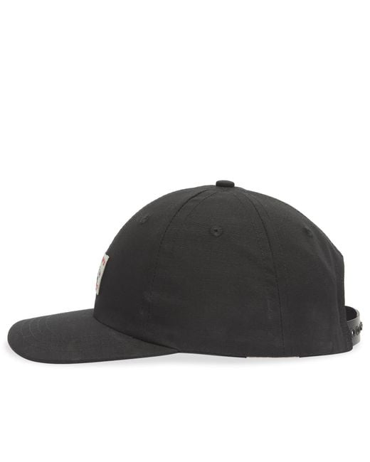 Randy's Garments Black Inc. 6 Panel Logo Snapback Cap for men