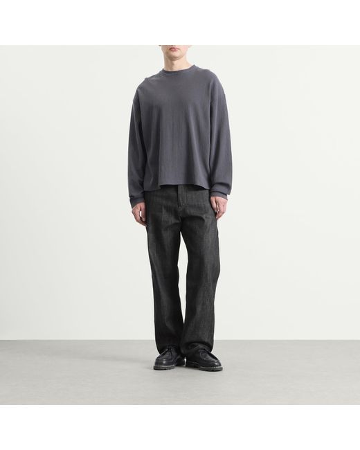 Neighborhood Gray Rigid Denim Dp Basic Jeans for men