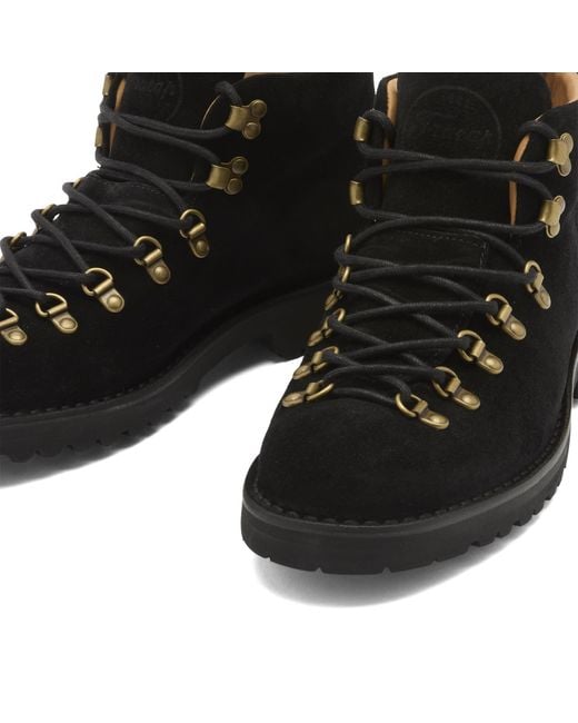 Fracap Black M120 Commando Sole Scarponcino Boot for men