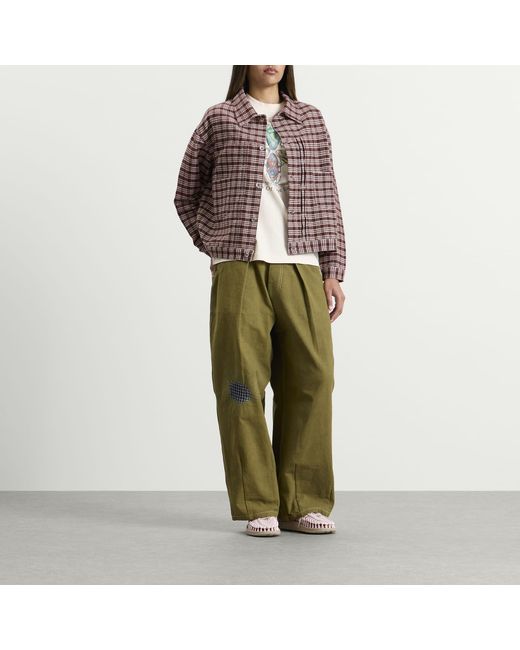 STORY mfg. Green Scarecrow Lush Pants