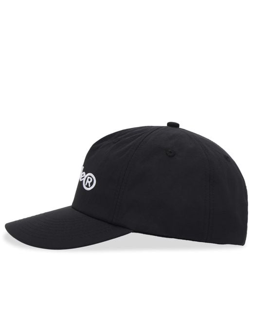Butter Goods Black Registered 5 Panel Cap for men