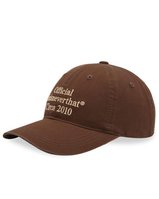 Thisisneverthat Brown Times Hat for men