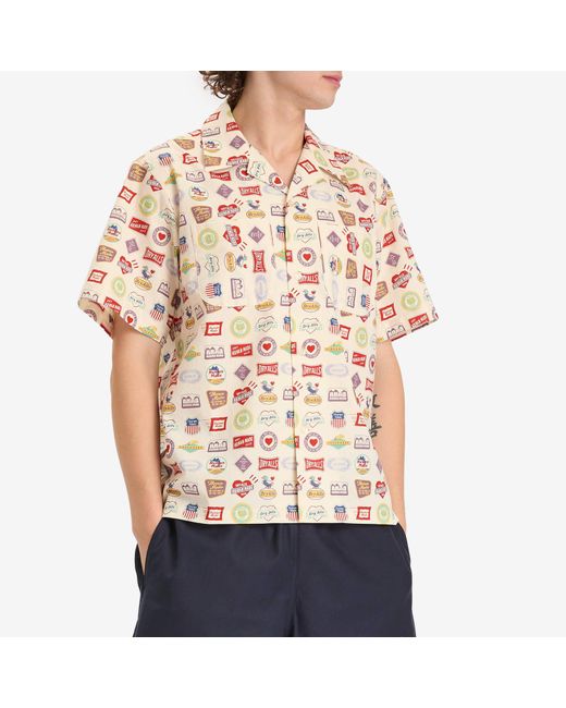 Human Made Pink Souvenir Vacation Shirt for men
