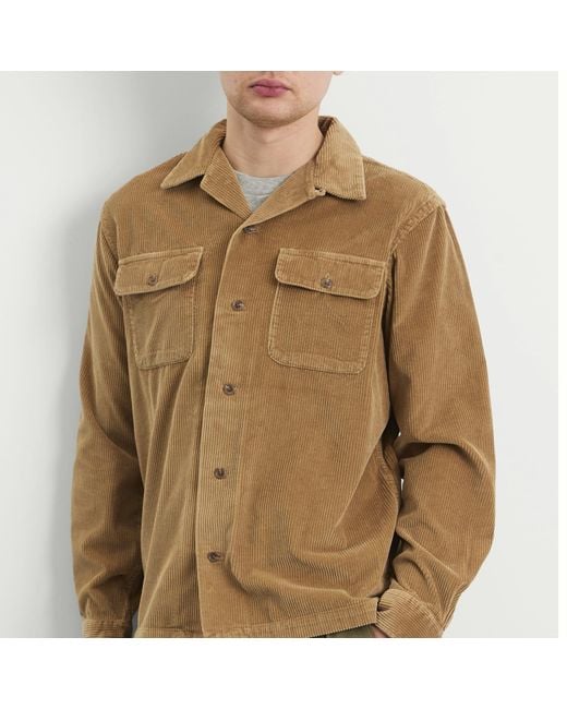 Polo Ralph Lauren Green Corduroy Overshirt for men