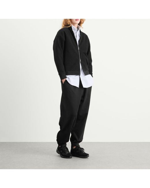EBIT Black Zip Cardigan