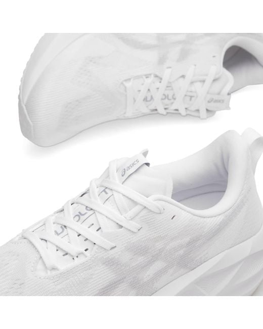 Asics White Asics Novablast 5