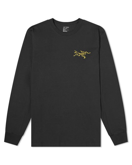 Arc'teryx Black Multi Bird Logo Long Sleeve T-Shirt for men