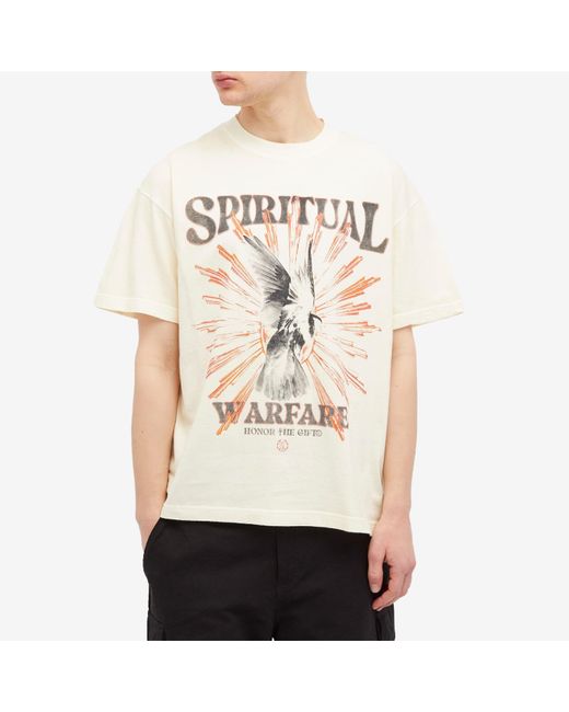 Honor The Gift Natural Spiritual Conflict T-Shirt for men