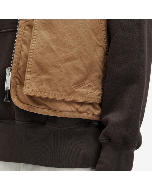 DSquared² Natural Icon Canvas Utility Vest for men