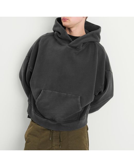 Entire studios Black Heavy Hoodie for men