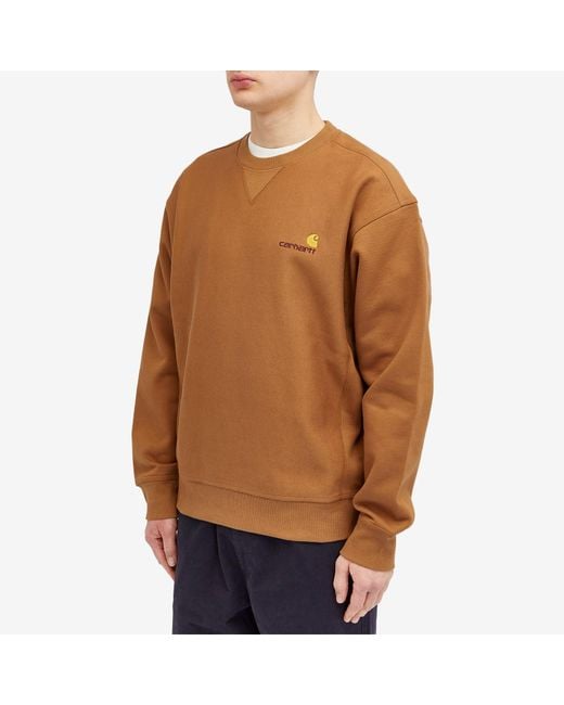 Carhartt brown sweater cheap