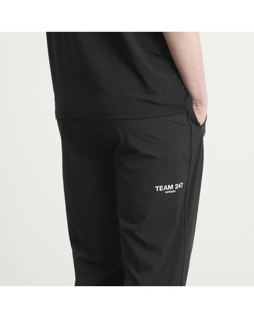 REPRESENT 247 Black Represent Team 247 Straight Leg Track Pant for men