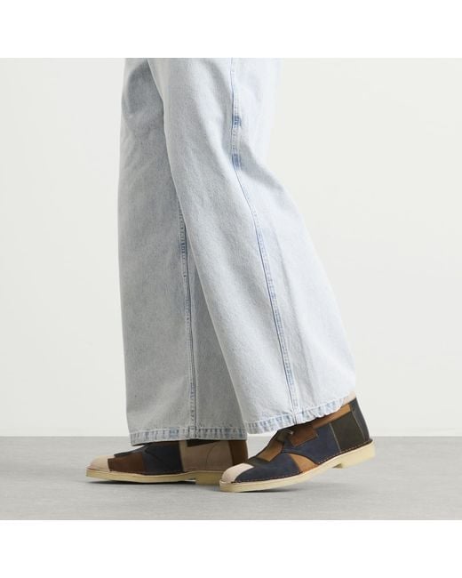 Clarks Brown Desert Patch for men