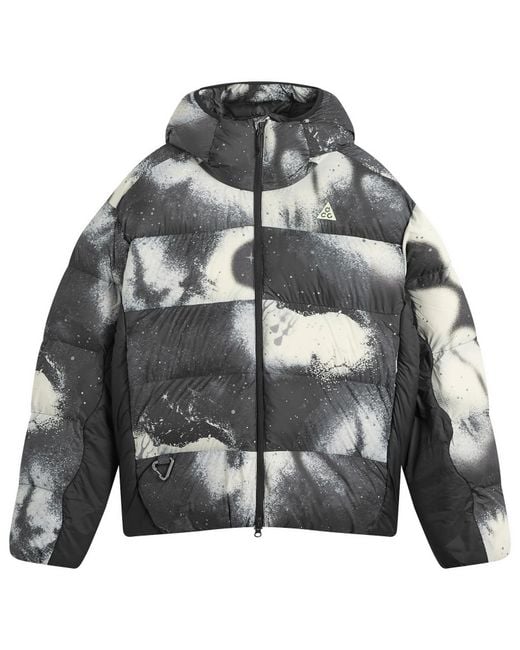 Nike Gray Acg Lunar Lake Aop Jacket for men