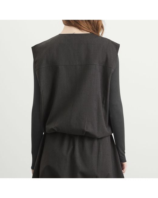 Samsøe & Samsøe Black Sakelly Vest Top