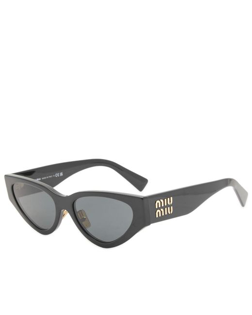 Miu Miu Gray 3Zs Sunglasses