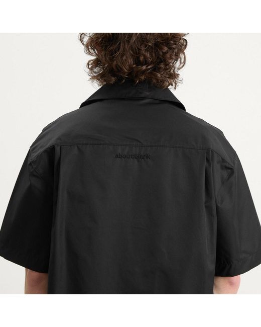 About Blank Black Utility Shirt for men