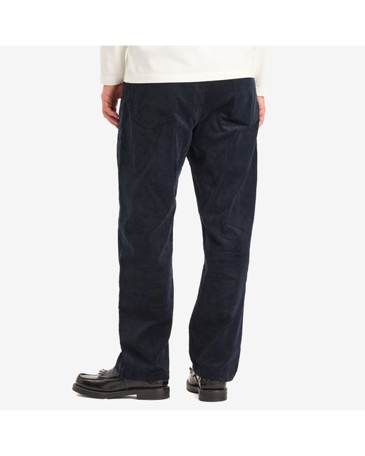 A.P.C. Blue Achille Corduroy Trousers for men