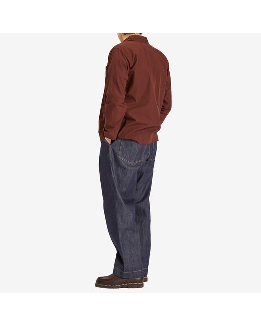 Universal Works Blue Selvedge Denim Duke Pant for men