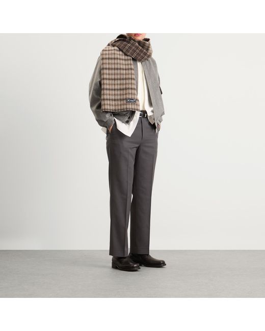 パンツ AURALEE Light Wool Max Gabardine Slacks AURALEE Light Wool Max Gabardine Slacks in Grey for Men | Lyst UK