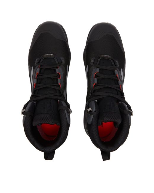 Adidas Black Terrex Swift R3 Mid Gore-Tex Sneakers for men