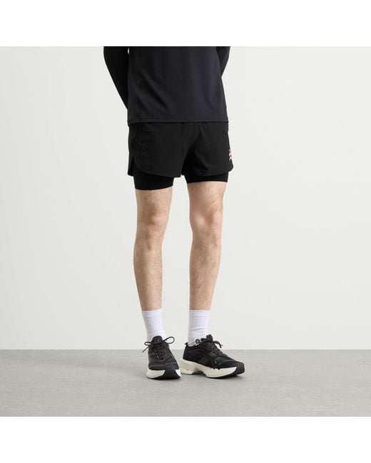 REPRESENT 247 Black Hybrid Short for men