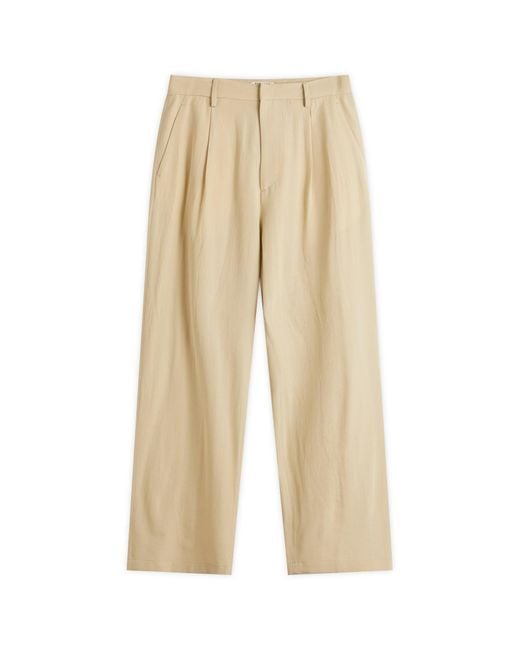 Auralee LIGHT WOOL VIYELLA CARGO PANTS 3