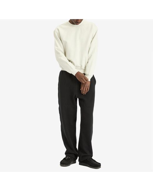 Lady White Co. White Mini Crewneck Sweatshirt for men