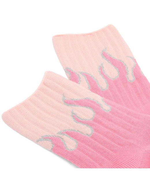 Rostersox Pink Fire Socks