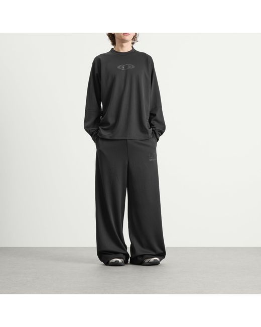 Maison Margiela Black Mm6 X Salomon Long-Sleeved Top for men