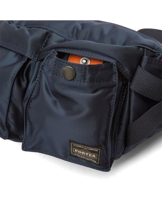 Porter-Yoshida and Co Blue Tanker Waist Bag