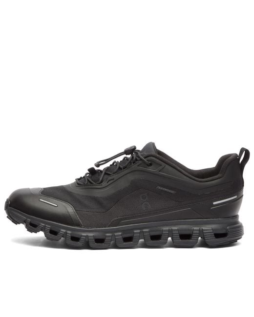 On Shoes Black Cloud 6 Geo Wp Sneaker for men