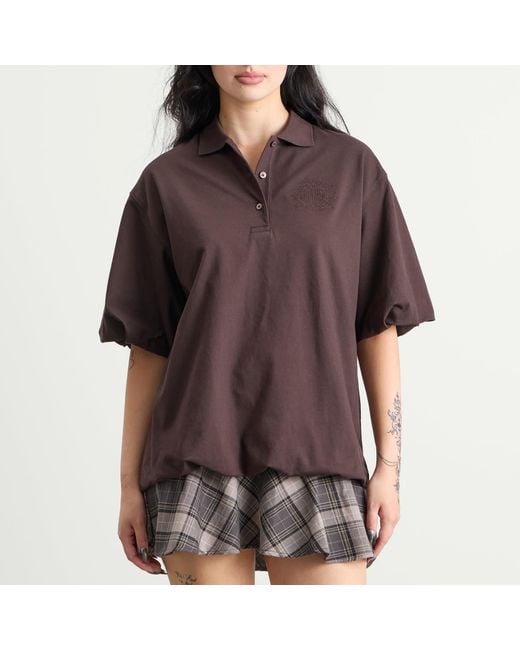 Acne Brown Eteddy Mini Dress