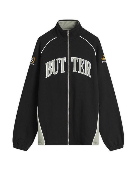 Butter Goods Black Crown Applique Jacket for men