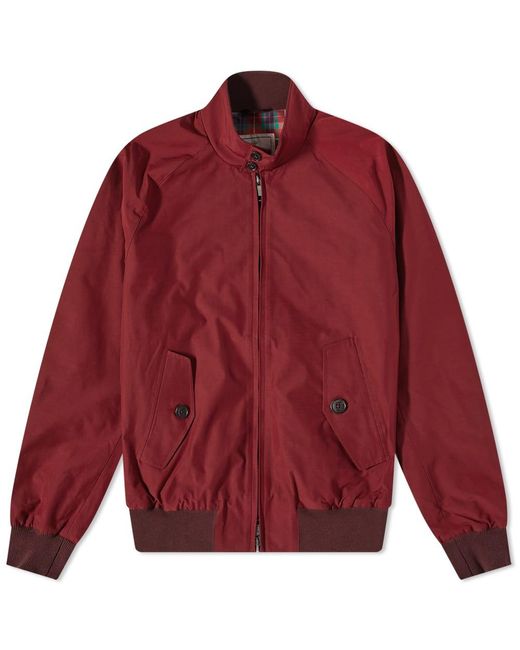 Baracuta G9 Original Harrington Jacket in Red for Men | Lyst Australia