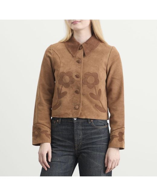 Rixo Brown Dionne Jacket