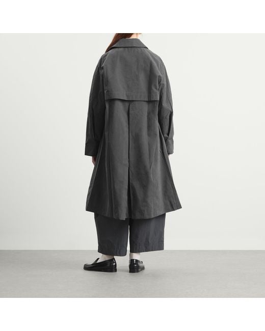 YMC Black Runner Trench Coat