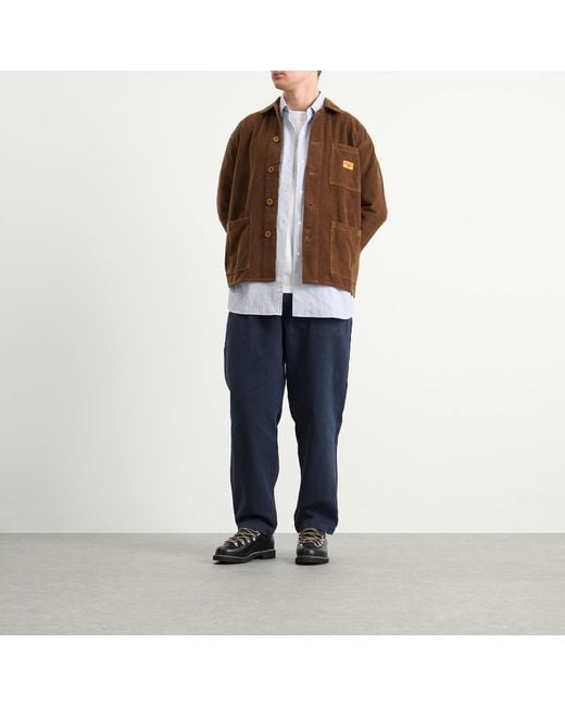 Service Works Blue Moleskin Part Timer Pants for men