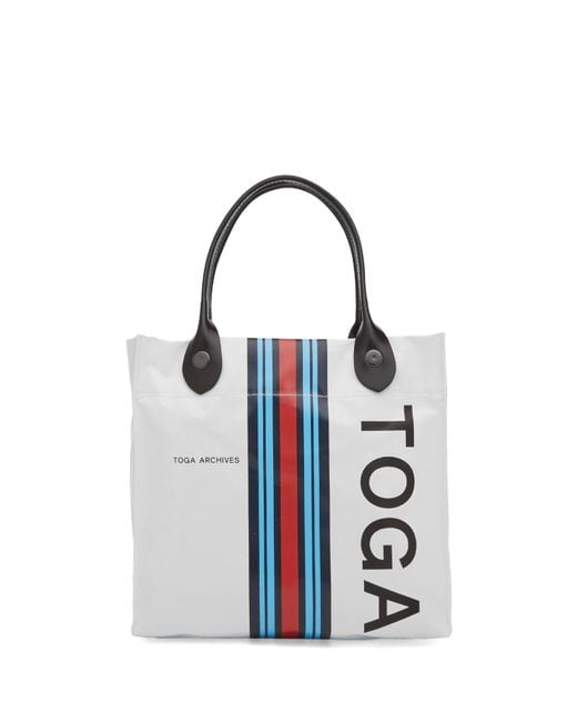 Toga Blue Toga Logo Tote Bag Small